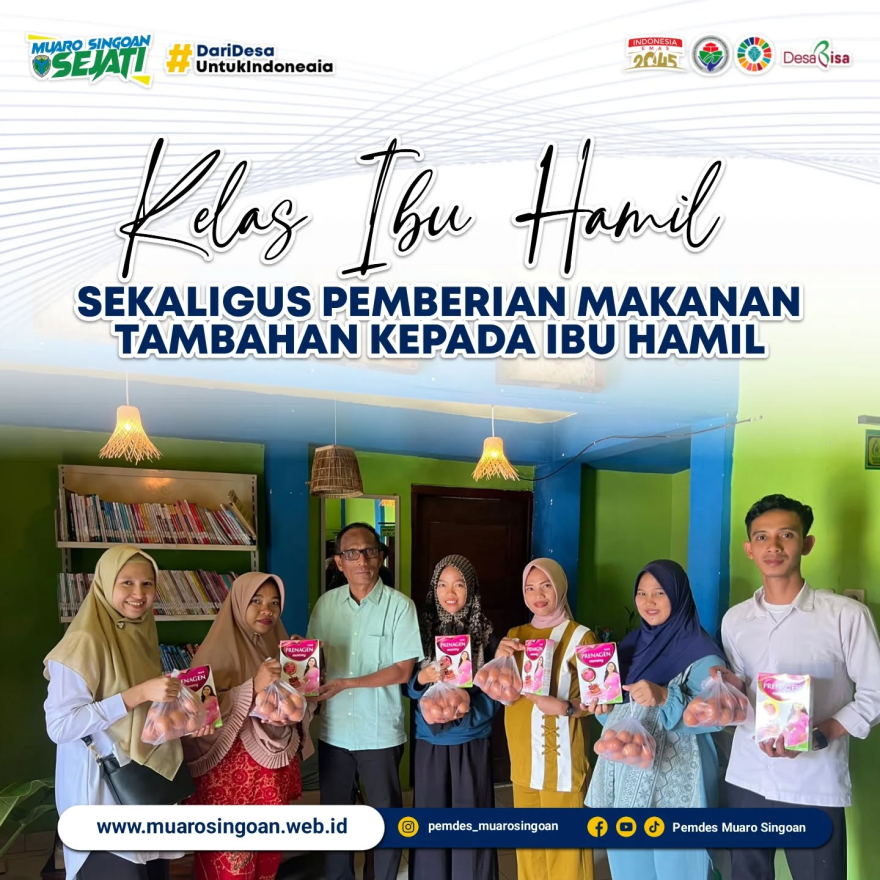 MAKANAN TAMBAHAN UNTUK IBU HAMIL UPAYA PENCEGAHAN STUNTING SEJAK DALAM KANDUNGAN