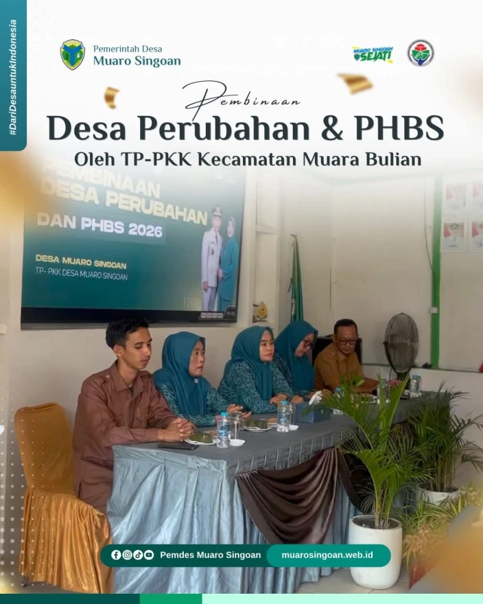 PEMBINAAN DESA PERUBAHAN & PHBS OLEH TP-PKK KECAMATAN MUARA BULIAN 