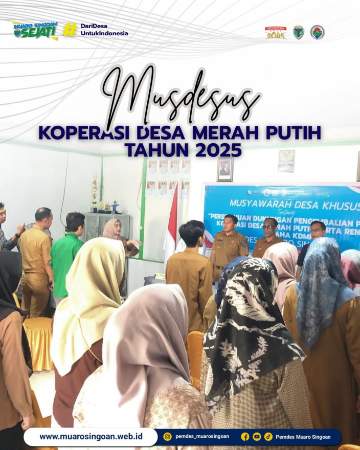 MUSDESUS KOPERASI DESA MERAH PUTIH 