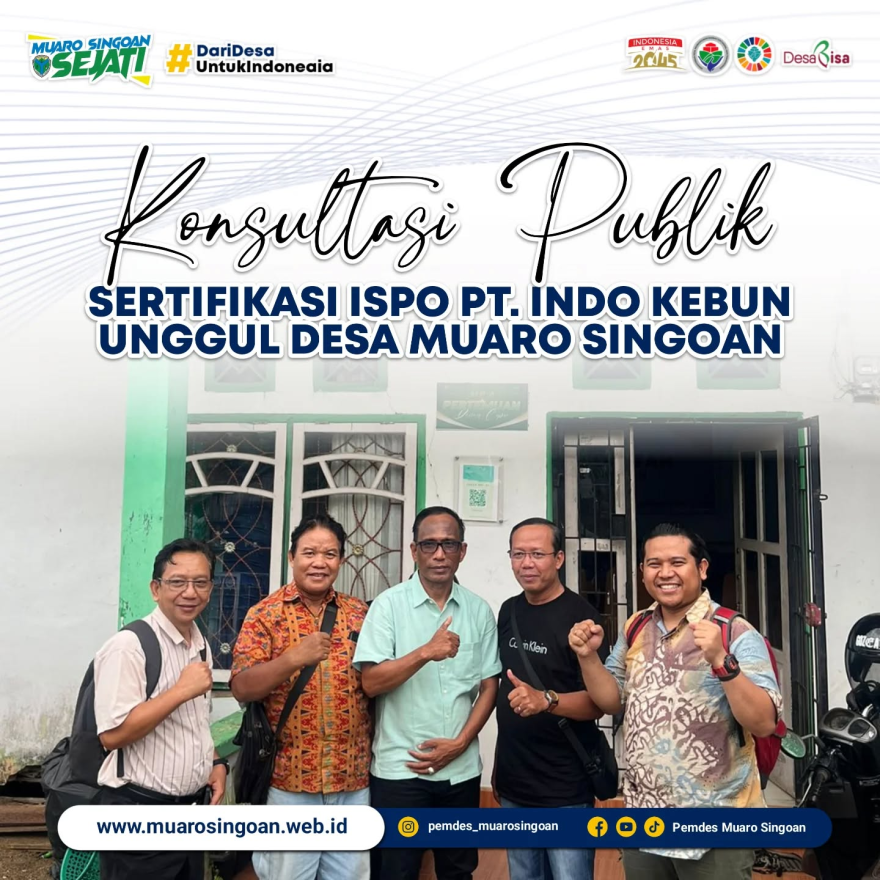 Konsultasi Publik - Sertifikasi ISPO PT. INDOKEBUN UNGGUL