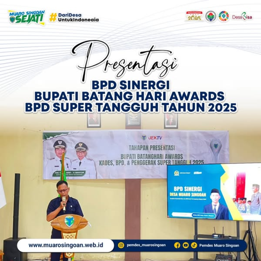 BPD SINERGI BATANG HARI AWARD TAHUN 2025