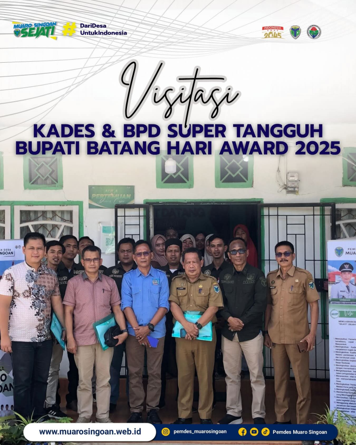 VISITASI BUPATI BATANG HARI AWARDS 2025